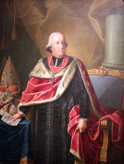 Georg Karl Ignatz von Fechenbach, Prince-Bishop of Würzburg by Christopf Fesel